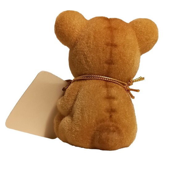 Josef Originals Fuzzy Wuzzy 2” Bear Bandaid Get Well Soon Vtg Figurine Japan - Picture 5 of 11